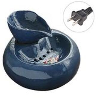 Smart Pet Kat Water Dispenser Automatische Circulerende Water Feeder 3D Fontein Water Wastafel blauw / EU