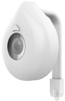 Smart PIR Motion Sensor Toiletbril Nachtlampje 8 Kleur Waterdichte Wc LED Verlichting Wc Licht Wc Nachtlampje