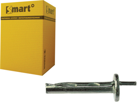 SMART | Plafond slaganker Ø 6,00x65 Zn | 100 st SM0PSA0010600653