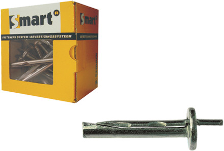 SMART | Plafond slaganker Ø 6,00x65 Zn | 25 st SM0PSA001060065E