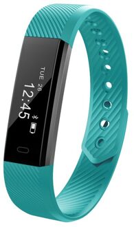 Smart Polsband Fitness Tracker Band Bluetooth Sleep Monitor Horloge Sport Armband Voor Ios Android Telefoon Pk Fit Bit M2 M3 m4 Band groen