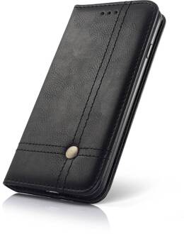Smart Prestige Wallet Case voor iPhone X / XS Zwart