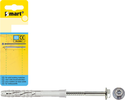 SMART | Raamkozijnplug VK PA+schroef Ø 10x120 NZN SM0RPFN01100120H