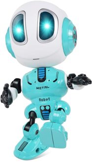 Smart Robot Speelgoed Voor 3-8 Jaar Oude Jongens Meisjes, praten Robot Voor Kinderen Smart Speelgoed Populaire Kerst Speelgoed blauw