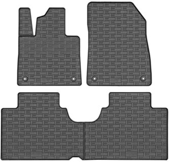 Smart Rubber matten passend voor Smart #1 EV 2022- (4-delig met bevestigingspunten) CKRSM01