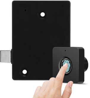 Smart Security Biometric Fingerprint Lock Home Office Drawer Cabinet Wardrobe Lock Anti Theft Keyless