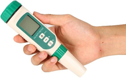 Smart Sensor Digitale Salinometer Zoutgehalte Tester Pen Voedsel Dranken Drinken Zout Inhoud Meter Atc Handheld Zeewater Meten
