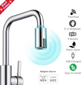 Smart Sensor Keuken Kranen Waterbesparende Sensor Non-contact Kraan Infrarood Sensor Adapter Voor Keuken Badkamer Sensor Kraan