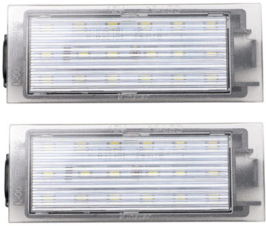 Smart Set LED Nummerplaatverlichting passend voor Smart ForTwo (453) 2014- DLSMN01