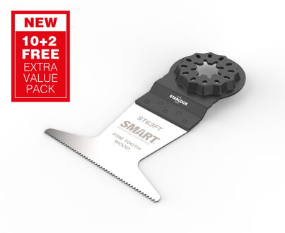 Smart SL PRO 63mm zaagblad fijn hout 10+2st - ST63FT10+2 ST63FT10+2