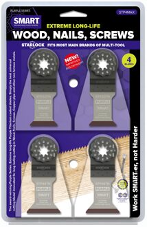 Smart SL PUR 4st blad assortiment - STP4MAX STP4MAX