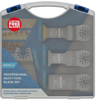 Smart SMART 8 stuks zaagblad assortiment met koffer - B8PRO B8PRO