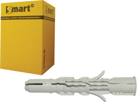 SMART | Sterke nylon multifunc. plug SMART Ø 8x60 | 100 st SM0LBPN000800603