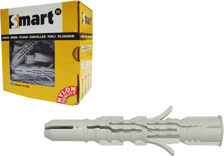 SMART | Sterke nylon multifunc. plug SMART Ø 8x60 | 50 st SM0LBPN00080060E