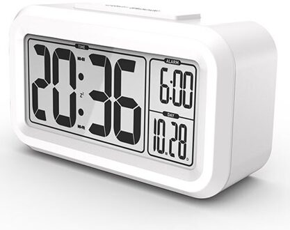 Smart Student Wekker LCD licht Snooze functionele desktop klok Kids Tafel Klok, Slaapkamer goed leesbaar voor night