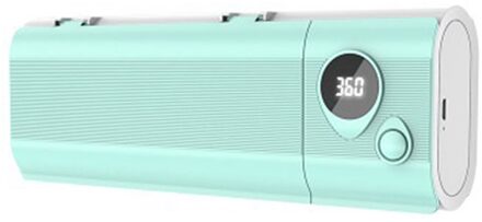 Smart Tandenborstel Sterilisatoren Ultraviolet Sterilisatoren Tandenborstelhouder Muur Gemonteerde Geperforeerde Tandenborstel Rack groen