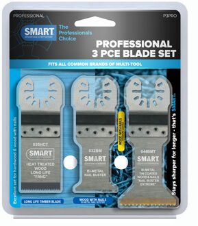 Smart UN PRO 3-stuks blad assortiment - P3PRO P3PRO