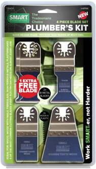 Smart UN TRA 4+1st Blad assorti loodgieter - H4PMK+1 H4PMK+1