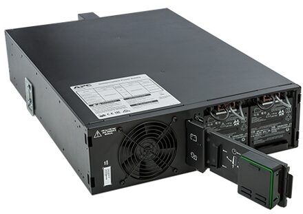 Smart-UPS On-Line 5000VA noodstroomvoeding hardwire 1 fase uitgang, rackmountable, Embedded NMC, 208V/230V