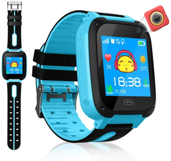 Smart Watch Kids Touch Screen Camera Positioning Children's Watches SOS Call Location Anti-Lost Reminder Watch Children Clock