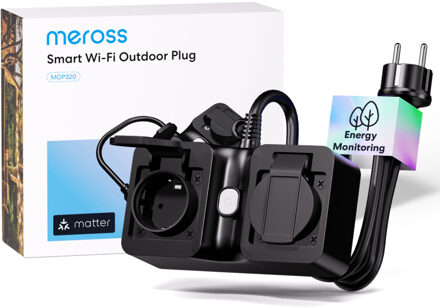 Smart Wi-Fi Indoor/Outdoor Plug Stekkerdoos