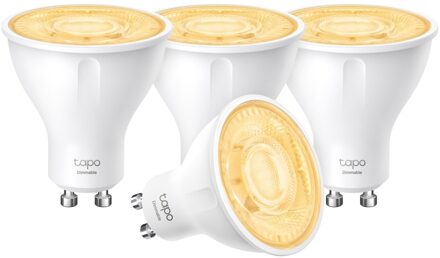 Smart Wi-Fi Spotlight Dimmable 4-Pack Smartverlichting Wit