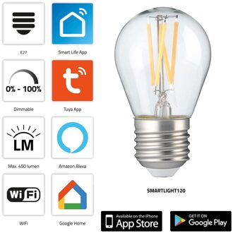 Smart wifi filament LED lamp Alecto