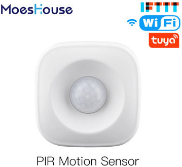 Smart WiFi PIR Motion Sensor Human Detector Smart Life Tuya App Control Alarm System Smart Body Movement Sensor Work with IFTTT