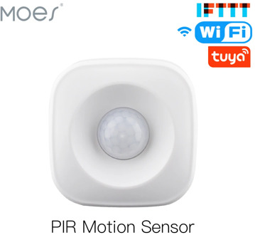 Smart WiFi PIR Motion Sensor Human Detector Smart Life Tuya App Control Alarm System Smart Body Movement Sensor Work with IFTTT