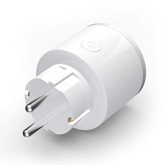 Smart Wifi Socket Afstandsbediening Domotica Tijdschakelaar Stekker Met Rgb Led Licht Met Google Home Alexa Voice controle uk plug