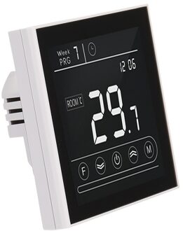 Smart Wifi Thermostaat Temperatuur Controller 95 ~ 240V Elektrische Warm Vloerverwarming Water Gas Boiler Werkt Met Alexa Google thuis wit / MK-70GA WiFi Water