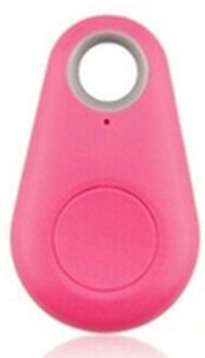 Smart Wireless 4.0 Sleutel Anti Verloren Finder Tracker Alarm Gps Locator Draadloze Positionering Portemonnee Huisdier Sleutel Roze