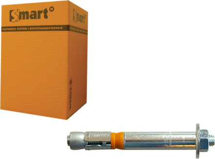 SMART | Zwaarlastanker Draadstang S-ZA M8x180 Zn | 25 st SM0ZAK0010801803