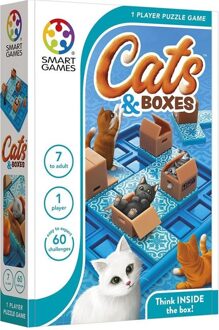 SmartGames Cats & Boxes (60 opdrachten)