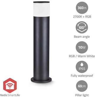 Smartlife Buitenlamp - ZBLOP10RGBW - Zwart