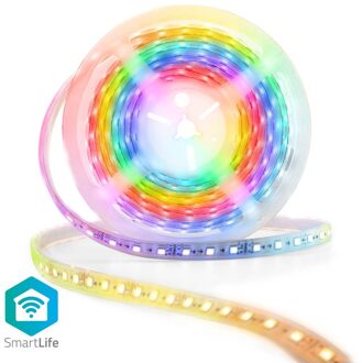 SmartLife Gekleurde LED-strip | Wi-Fi | Meerkleurig