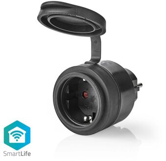 SmartLife Smart Stekker Smart home accessoire Zwart