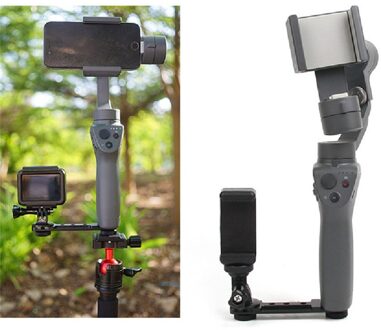 Smartphone Clip Houder Monitor Extension Beugel Ondersteuning Mount Cilp voor DJI OSMO Mobiele 2 Handheld Gimbal Camera