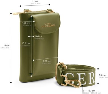 Smartphone hoes Londen Kaki