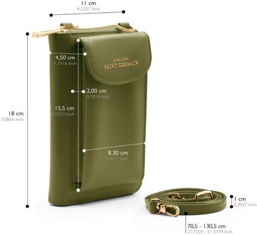 Smartphone hoes Londen Kaki