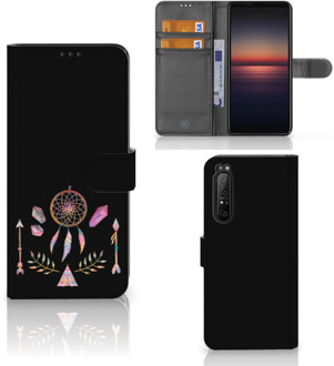 Smartphone Hoesje Sony Xperia 1 II Book Style Case Boho Dreamcatcher