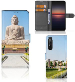 Smartphone Hoesje Sony Xperia 1 II Bookcase Boeddha