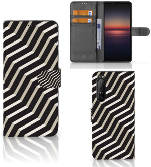 Smartphone Hoesje Sony Xperia 1 II Bookcover met Pasjeshouder Illusion