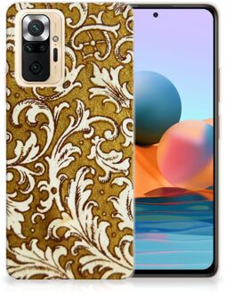 Smartphone hoesje Xiaomi Redmi Note 10 Pro Hoesje maken Barok Goud