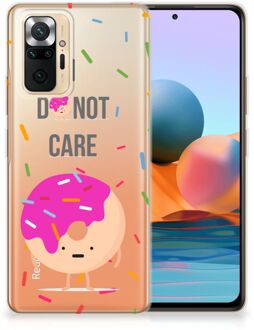 Smartphone hoesje Xiaomi Redmi Note 10 Pro Silicone Case Donut