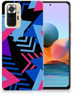 Smartphone hoesje Xiaomi Redmi Note 10 Pro TPU Case Funky Triangle