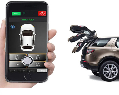 Smartphone Keyless Entry Car Alarm Android APP Anti Theft Devive One-Way Central Locking With Remote Contro Auto For Toyota