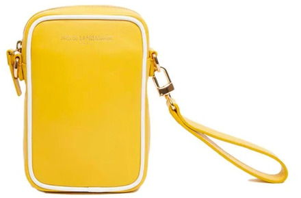 Smartphone tas Marcia geel Ines De La Fressange Paris , Yellow , Dames - ONE Size