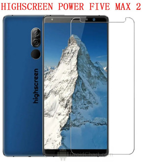 Smartphone Tempered Glass for Highscreen Power Five Max 2 MAX2 5.99" Explosion-proof Protective Film Screen Protector cover