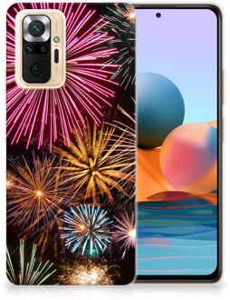 Smartphonehoesje Xiaomi Redmi Note 10 Pro Smartphone hoesje Vuurwerk